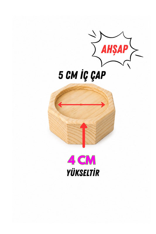 Koltuk, Baza Yükseltici 4 cm x 5 cm (1 Adet)