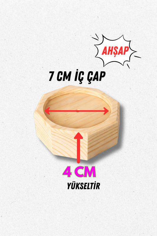 Koltuk, Baza Yükseltici 4 cm x 7 cm (1 Adet)