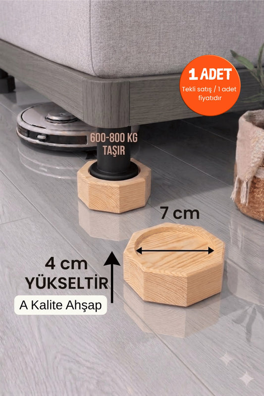 Koltuk, Baza Yükseltici 4 cm x 7 cm (1 Adet)