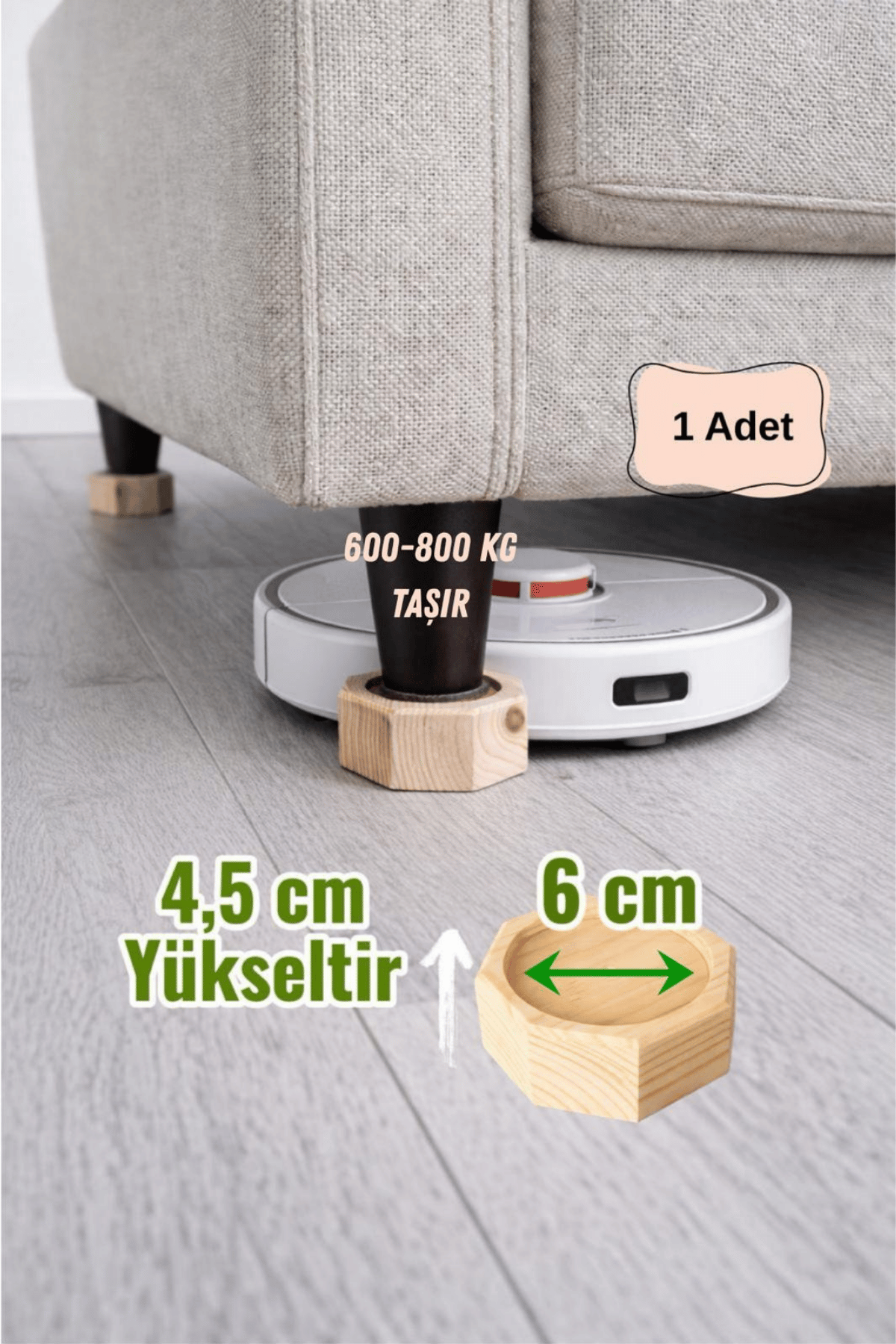 Koltuk, Baza Yükseltici 4,5 x 6 (1 Adet)