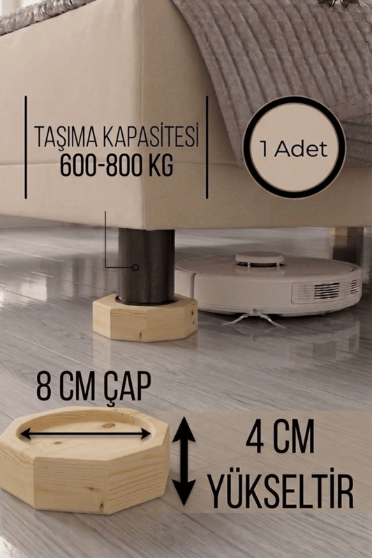 Koltuk, Baza Yükseltici 4 x 8 (1 Adet)