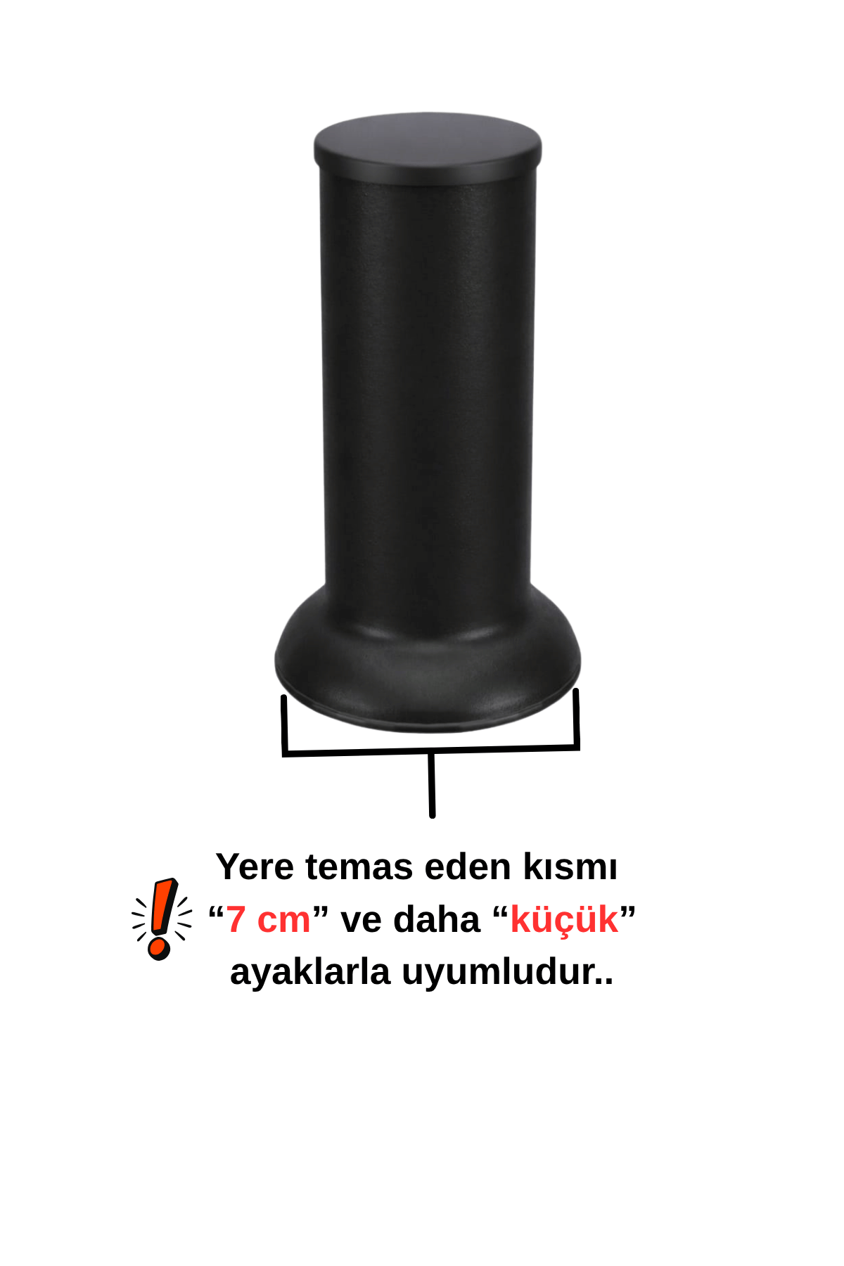 Robot Süpürge İçin Doğal Ahşap Baza Yükseltici, "5 CM yükseltir" | Oyuklu Takoz (1 Adet)