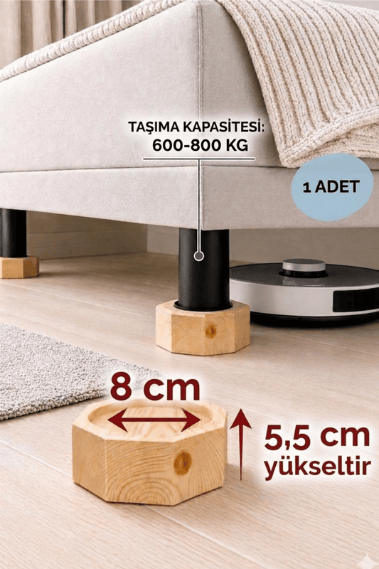 Koltuk, Baza Yükseltici 5,5 x 8 (1 Adet)