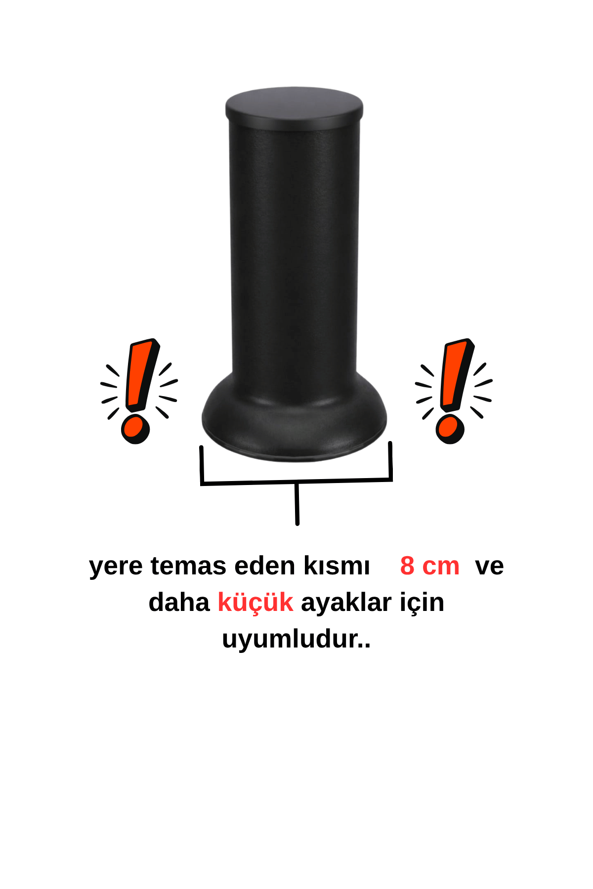 Koltuk, Baza Yükseltici 5,5 x 8 (1 Adet)