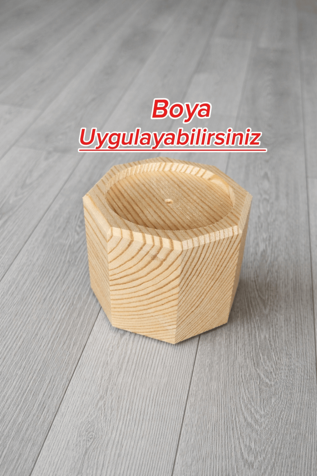 Robot Süpürge İçin Doğal Ahşap Koltuk Baza Yükseltici ” 6 cm Yükseltir | Oyuklu Takoz (1 Adet)