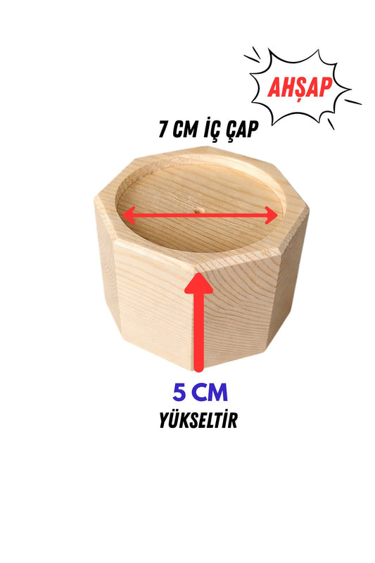 Koltuk, Baza Yükseltici 5 cm x 7 cm (1 Adet)