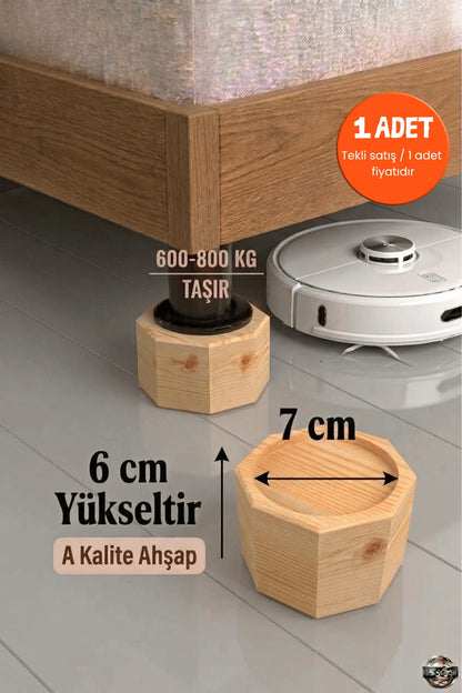 Koltuk, Baza Yükseltici 6 cm x 7 cm (1 Adet)